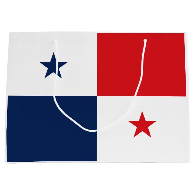Flag of Panama Large Gift Bag (Front)