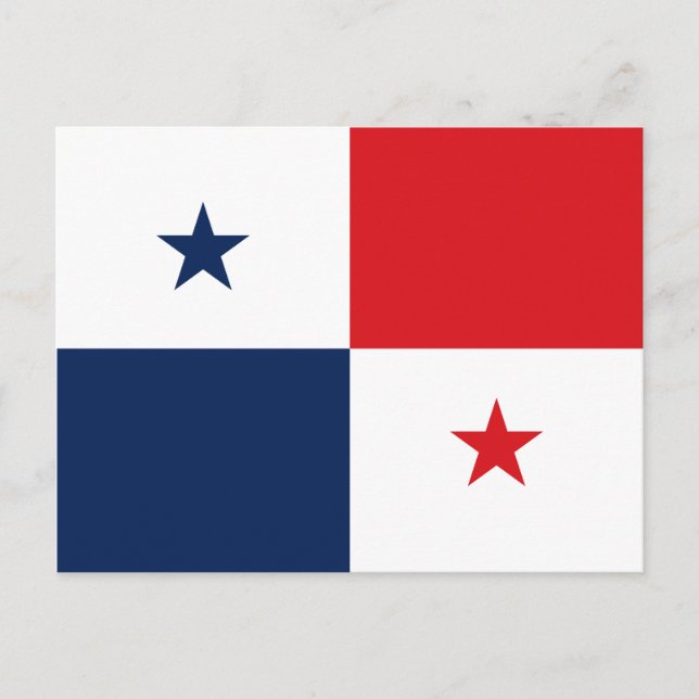 Flag of Panama Postcard (Front)