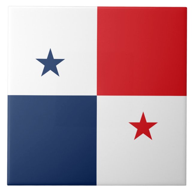 Flag of Panama Tile (Front)