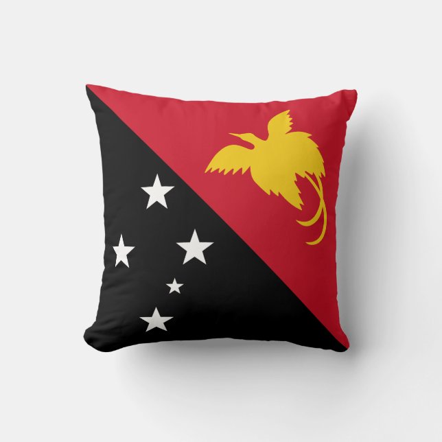Flag of Papua New Guinea Cushion (Front)