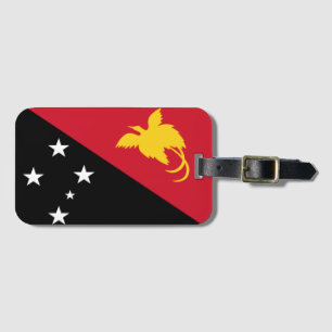 Flag of Papua New Guinea Luggage Tag