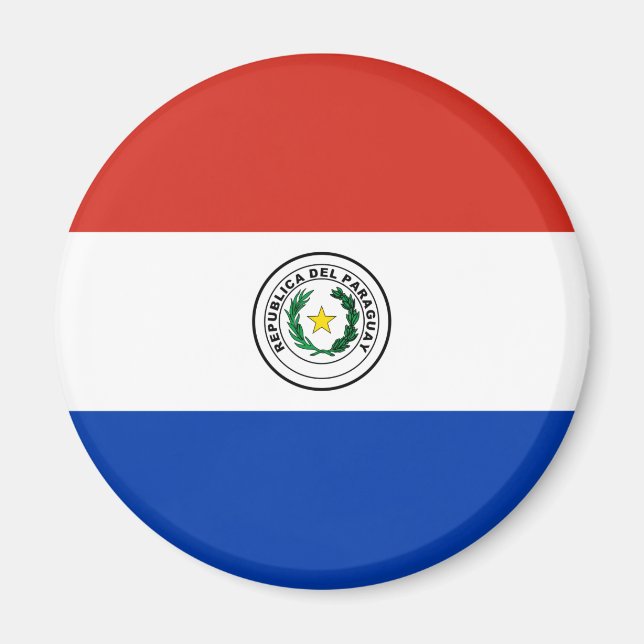 Flag of Paraguay Magnet (Front)