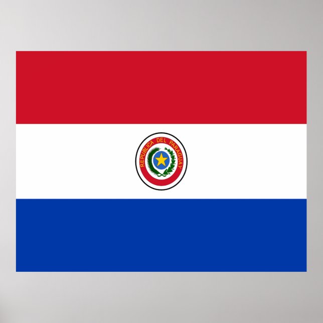 Flag of Paraguay Poster (Front)