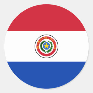 Flag of Paraguay Sticker