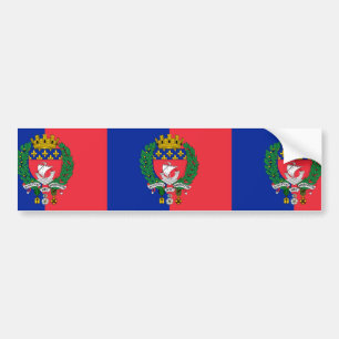 Flag of Paris, France Bumper Sticker