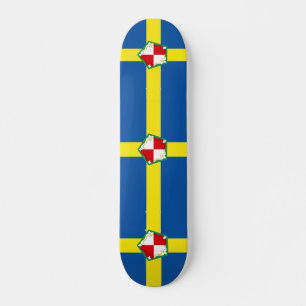 Flag of Pembrokeshire Skateboard