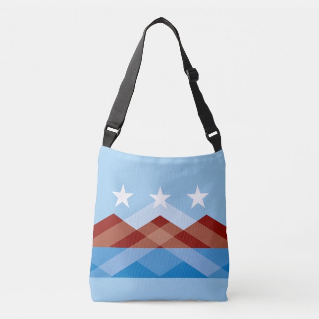 Flag of Peoria, Arizona Crossbody Bag (Front)