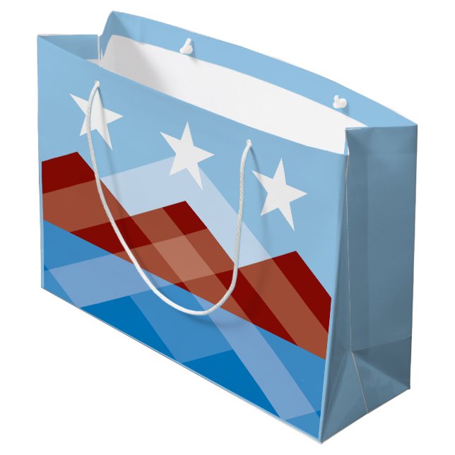 Flag of Peoria, Arizona Large Gift Bag (Back Angled)