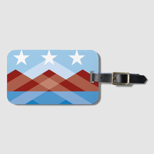 Flag of Peoria, Arizona Luggage Tag (Front Horizontal)