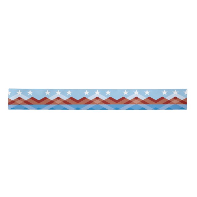 Flag of Peoria, Arizona Satin Ribbon (Front)