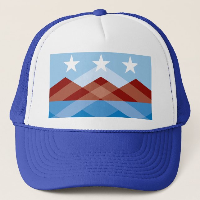 Flag of Peoria, Arizona Trucker Hat (Front)