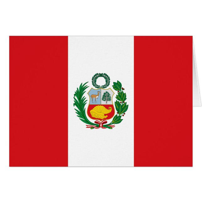 Flag of Peru (Front Horizontal)