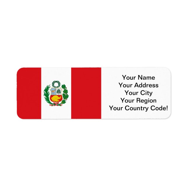Flag of Peru (Front)