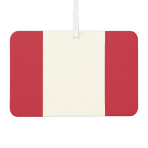 Flag of Peru Car Air Freshener
