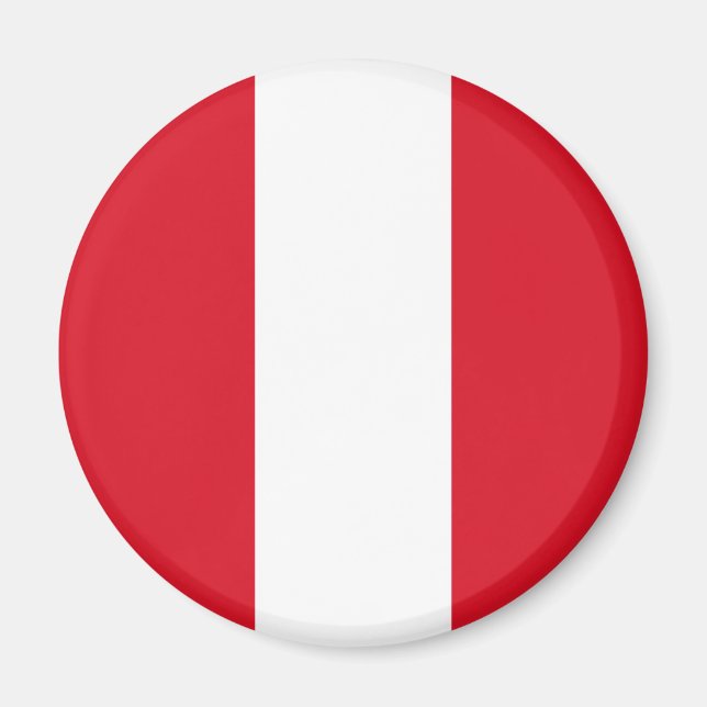 Flag of Peru Magnet (Front)