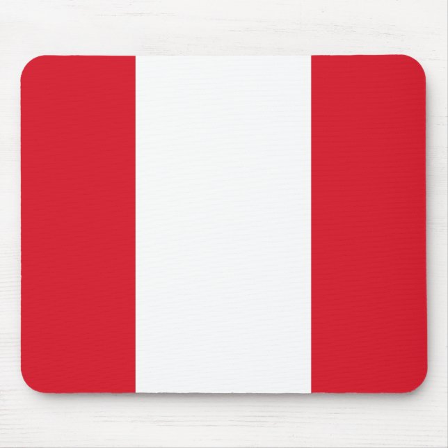 Flag of Peru Mouse Mat (Front)