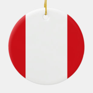 Flag of Peru  Ornament