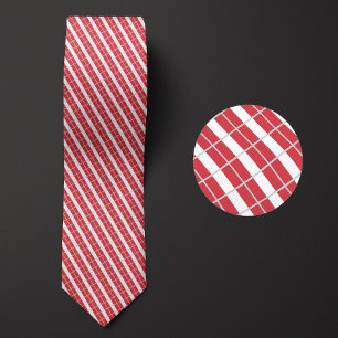 Flag of Peru Pattern Tie