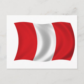 Flag of Peru Postcard