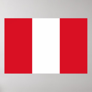 Flag of Peru Poster