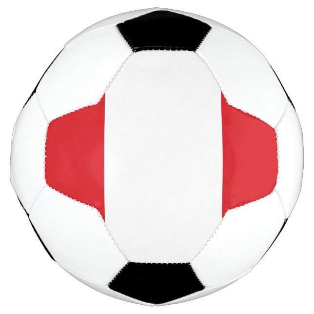 Flag of Peru Soccer Ball (Front)