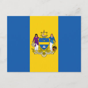 Flag of Philadelphia, Pennsylvania Postcard