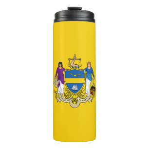 Flag of Philadelphia, Pennsylvania Thermal Tumbler