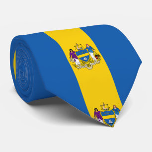 Flag of Philadelphia, Pennsylvania Tie