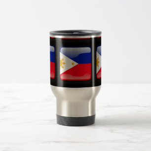 Flag of Philippines Travel Mug