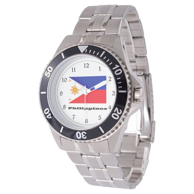 Flag of Philippines Watch (Angled)