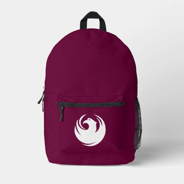 Flag of Phoenix, Arizona Printed Backpack (Front)