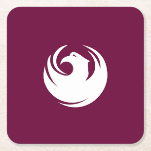 Flag of Phoenix, Arizona Square Paper Coaster