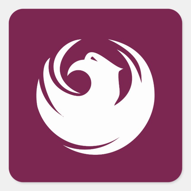 Flag of Phoenix, Arizona Square Sticker (Front)