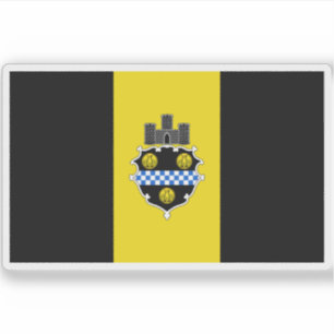 Flag of Pittsburgh, Pennsylvania 