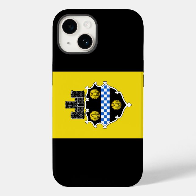 Flag of Pittsburgh, Pennsylvania Case-Mate iPhone Case (Back)