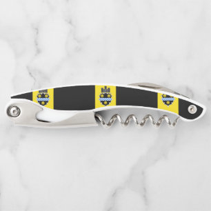 Flag of Pittsburgh, Pennsylvania Corkscrew