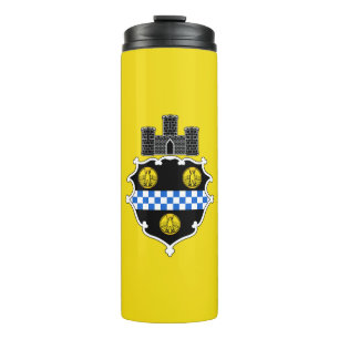 Flag of Pittsburgh, Pennsylvania Thermal Tumbler