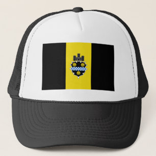 Flag of Pittsburgh, Pennsylvania Trucker Hat
