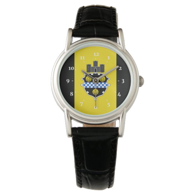 Flag of Pittsburgh, Pennsylvania Watch (Front)