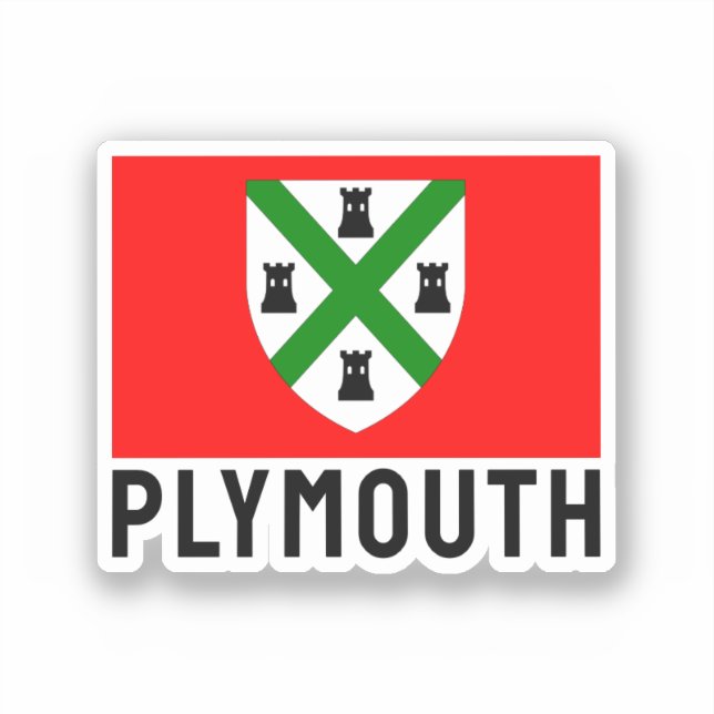 Flag of Plymouth (England) (Front)