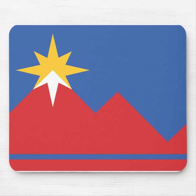 Flag of Pocatello, Idaho Mouse Mat (Front)
