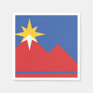 Flag of Pocatello, Idaho Napkin