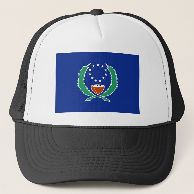 Flag of Pohnpei Trucker Hat (Front)