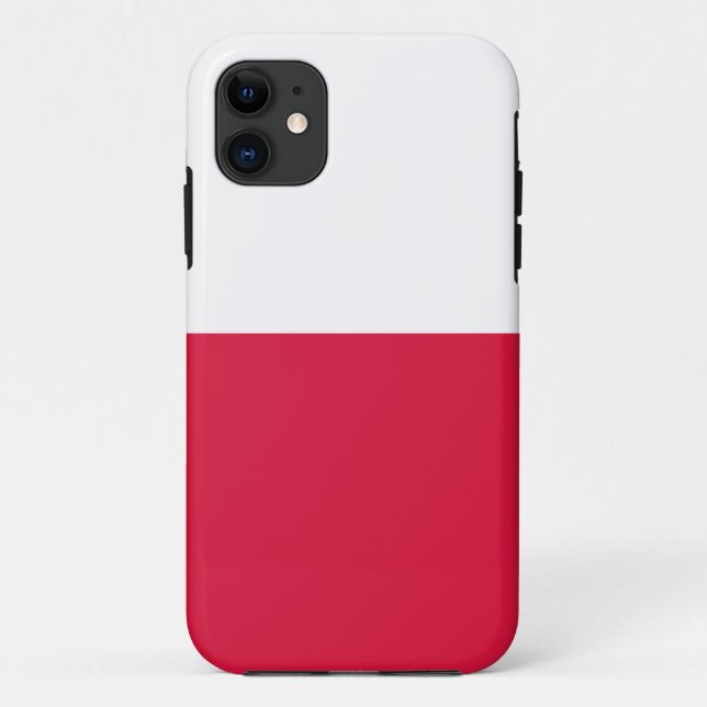 Flag of Poland Case-Mate iPhone Case (Back)