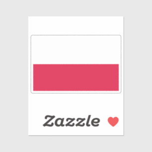 Flag of Poland custom-cut 