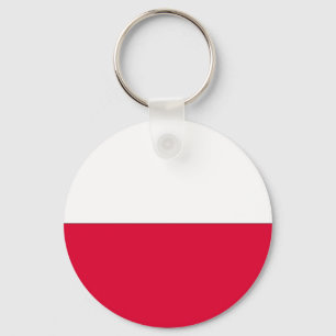 Flag of Poland Key Ring