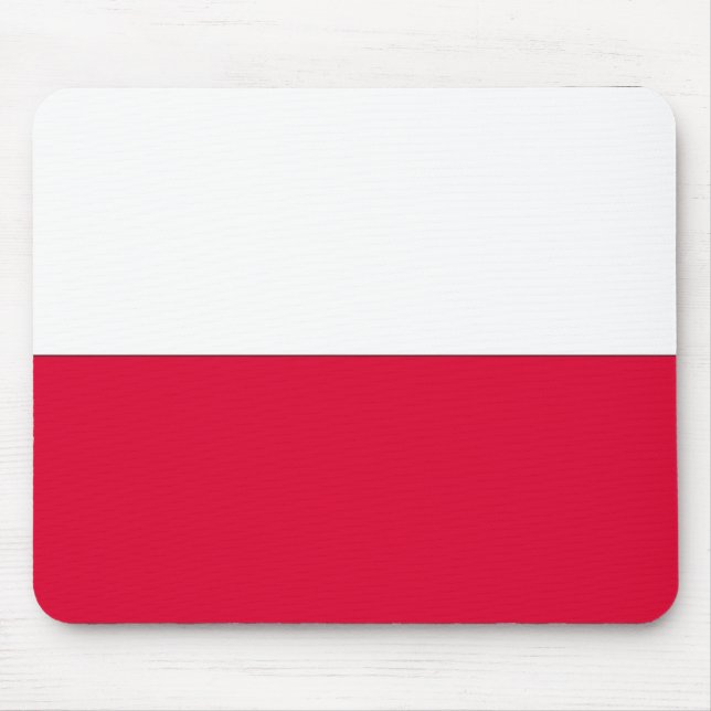 Flag of Poland Mouse Mat (Front)
