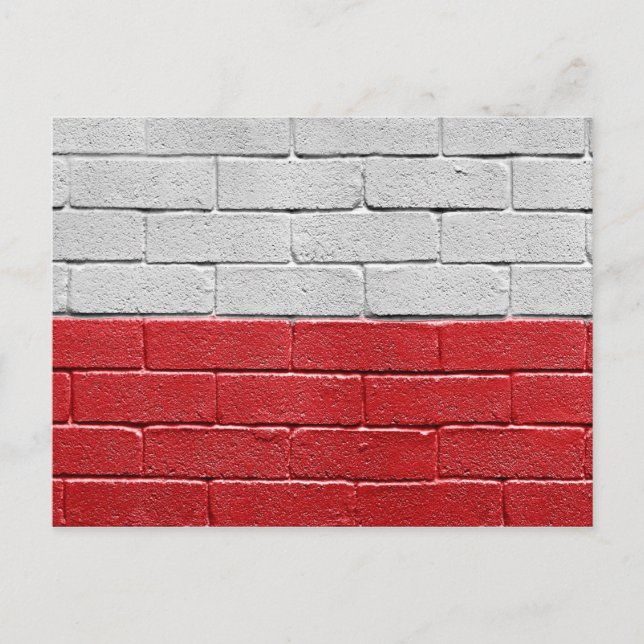 Flag of Poland Postcard (Front)