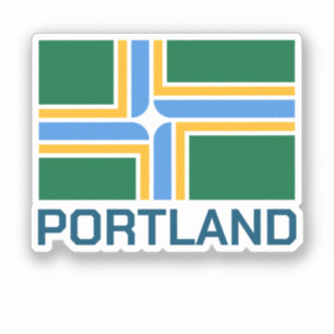 Flag of Portland - Oregon