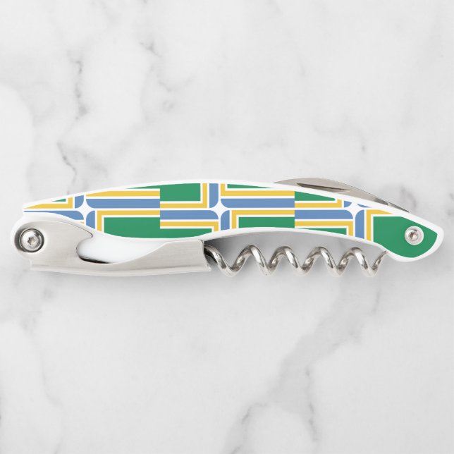 Flag of Portland, Oregon Corkscrew (Front)